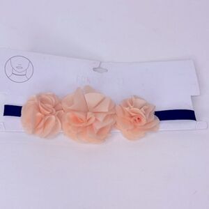 NEW…Black/Peach flower choker OS (one size) from Forever21